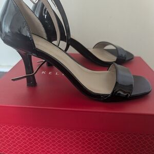 Black Patent leather heels